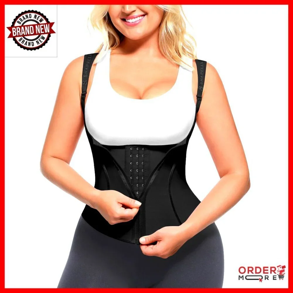 Waist Trainer Corset Shapewear Tummy Control Adjustable Straps Sculpting